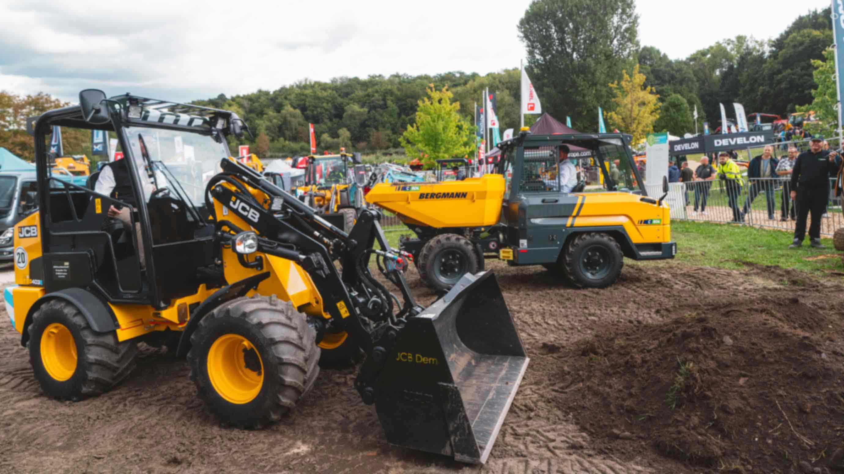 E-Mobilitätsmaschine im Demo-Bereich
